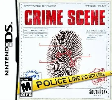 Crime Scene (USA) (En,Fr,Es) box cover front